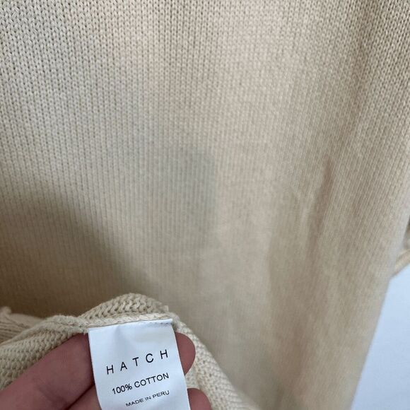 Hatch Maternity Tova Ivory Luxe Knit Long Cardigan Sweater Women's One Size - Picture 5 of 6